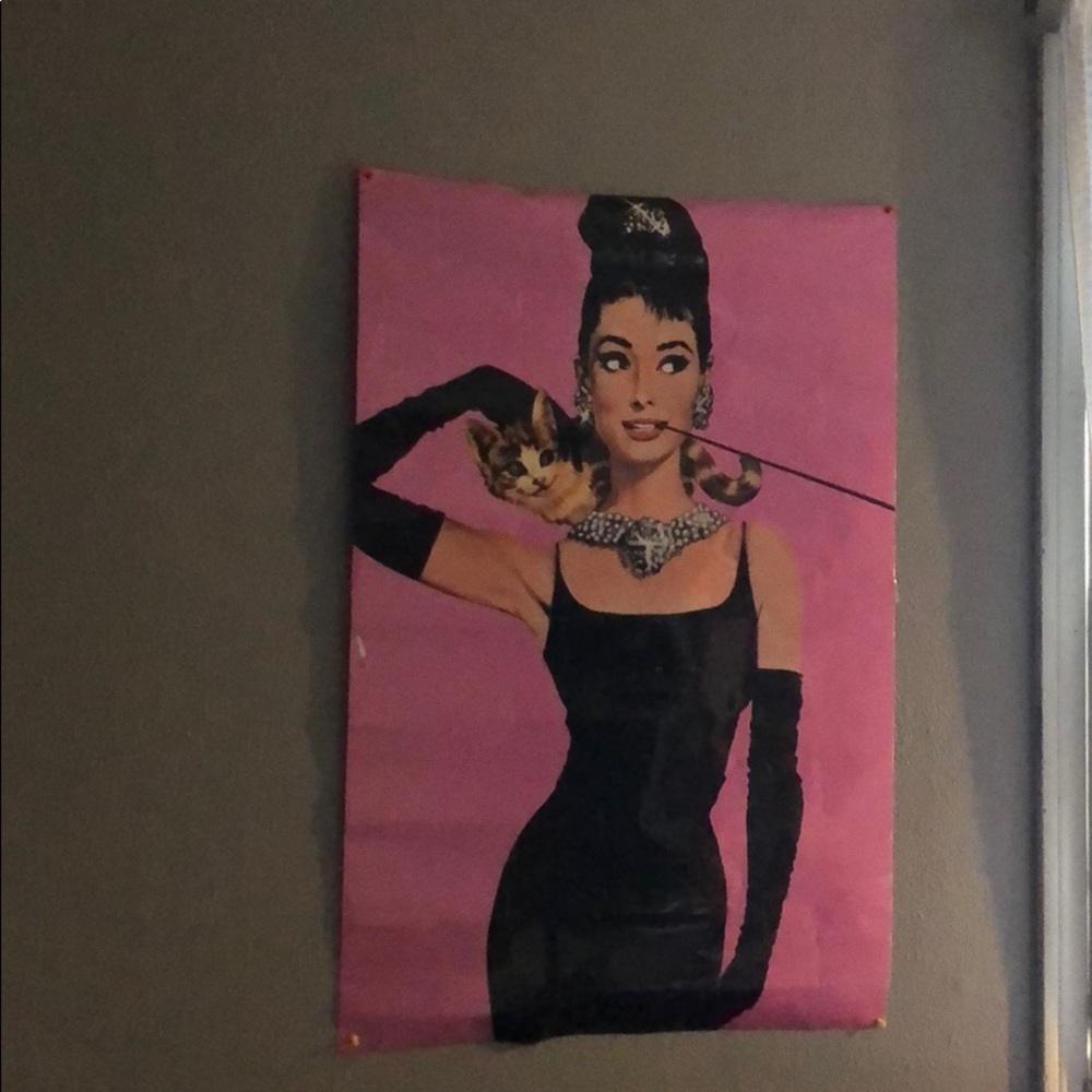 AUBRY POSTER WITH CAT